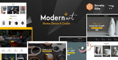 ModernArt - OpenCart Multi-Purpose Theme for Furniture, Art & Crafts