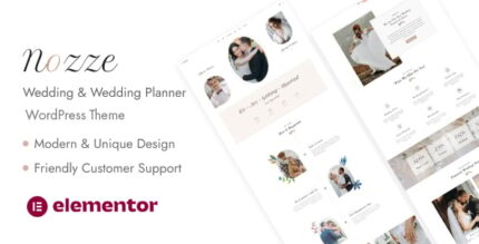 Nozze - Wedding & Planner WordPress Theme v1.0.3