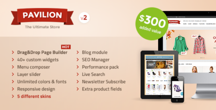 Pavilion - Responsive OpenCart Theme