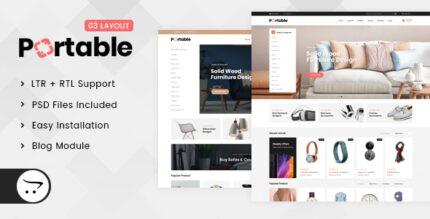 Portable - MegaStore OpenCart 3.x Responsive Theme