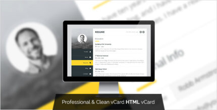 Premium Layers HTML vCard & Resume Template