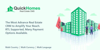 QuickHomes - Real Estate CMS PHP Script