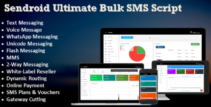 Sendroid - Ultimate Bulk SMS, WhatsApp and Voice Messaging Script with White-Label Reseller System