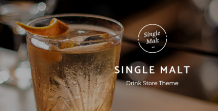 SingleMalt - Drink Store Theme