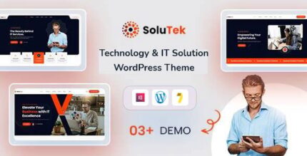 Solutek - Technology & IT Services WordPress Theme