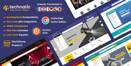 Technatic - Mega Electronics, Gadgets & Daily Lifestyle PrestaShop Responsive Theme