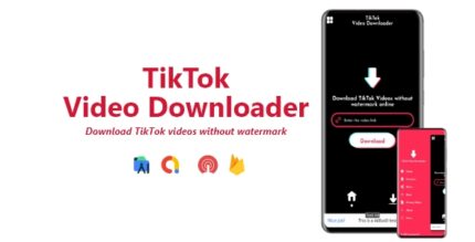 TikTok Video Downloader - TikTok Videos Without Watermark ADMOB, FIREBASE, ONESIGNAL