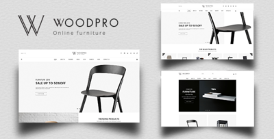 WoodPro - Modern Furniture & Interior Decor PrestaShop Theme