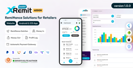 XRemit Agent - Retailer Remittance Solutions Addon