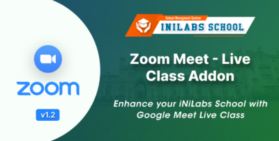 Zoom Live Class Add-on iNiLabs