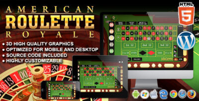 American Roulette Royale - HTML5 Casino Game