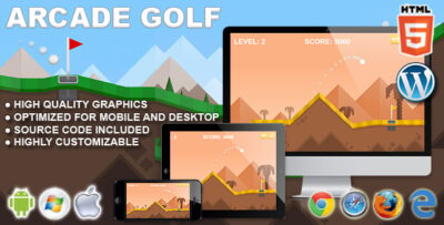 Arcade Golf - HTML5 Sport Game