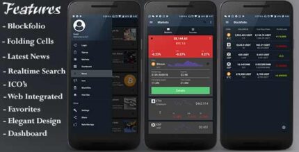 CCT - Crypto Currency Tracker Android App v2.0