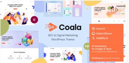 Coala - SEO & Digital Marketing WordPress Theme