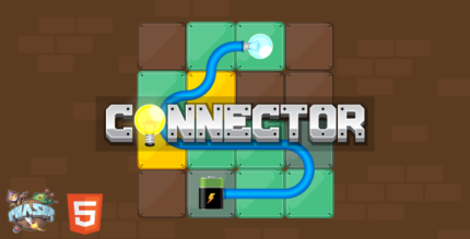 Connector - HTML5 Puzzle Game (Phaser 3)