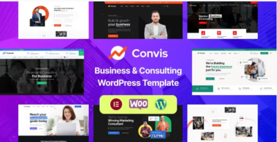 Convis - Consulting Business Elementor WordPress Theme