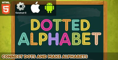 Dotted Alphabet - HTML5 Game (Capx)