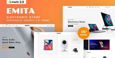 Emita - Electronic Store Responsive Shopify 2.0 Theme