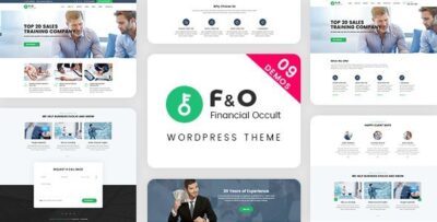 F&O Consultant Finance WordPress Theme