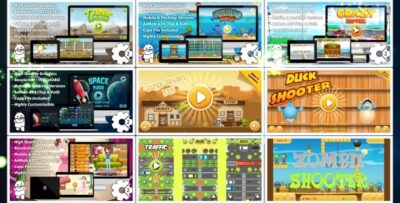 HTML5 GAMES BUNDLE №2 (Construct 3 Construct 2 Capx)