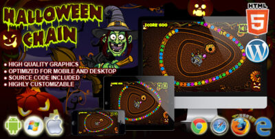 Halloween Chain - HTML5 Game