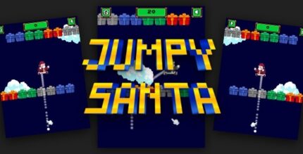 Jumpy Santa - Cross Platform Casual Game