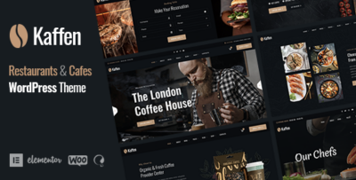 Kaffen - Coffee Shop WordPress Theme v1.2.4