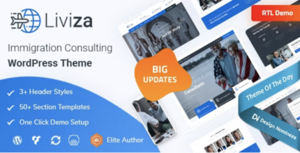 Liviza - Immigration Consulting WordPress Theme