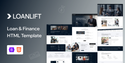 Loanlift - Loan & Finance HTML Template