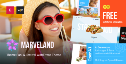 Marveland - Theme Park & Festival WordPress Theme