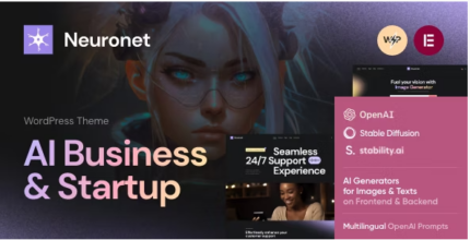 Neuronet - AI Business & Startup WordPress Theme