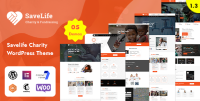 Savelife - Charity & Donation WordPress