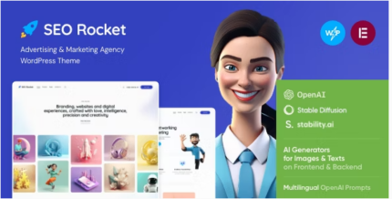 Seo Rocket Advertising & Marketing WordPress Theme