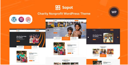 Sopot - Charity NonProfit Fundraising WordPress Theme