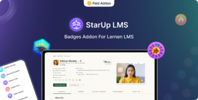 StarUp LMS - Badges Addon for Lernen LMS