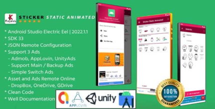 Sticker For WhatsApp Animated, Static Asset And Ads Json Online