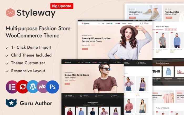 Styleway - Online Fashion Store WooCommerce Theme