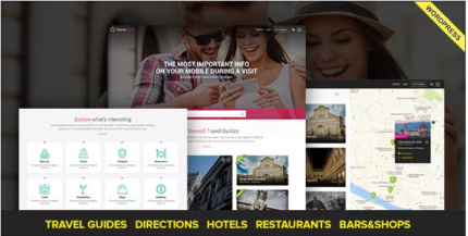 TRAVELGUIDE - Guides, Places and Directions WordPress Theme