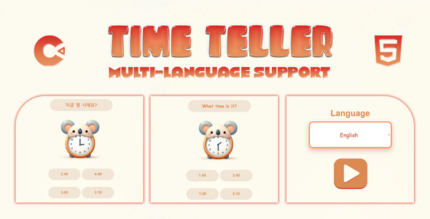 Time Teller - HTML5 Game - Construct 3