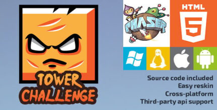 Tower Challenge - HTML5 Game - Phaser