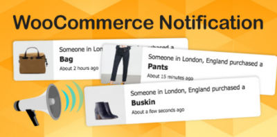 WooCommerce Notification Boost Your Sales - Live Feed Sales - Recent Sales Popup - Upsells