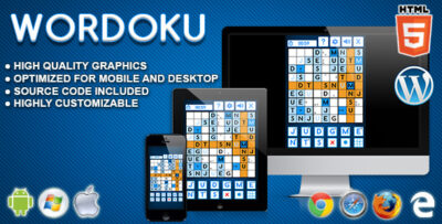 Wordoku - HTML5 Logic Game