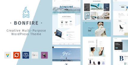 Bonfire Creative Multipurpose WordPress Theme