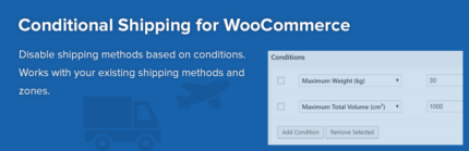 Conditional Shipping and Payments for WooCommerce