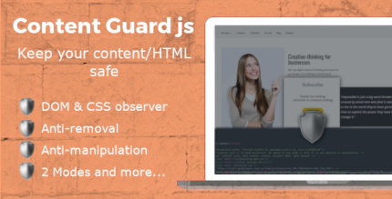 Content Guard js Anti-removal DOM