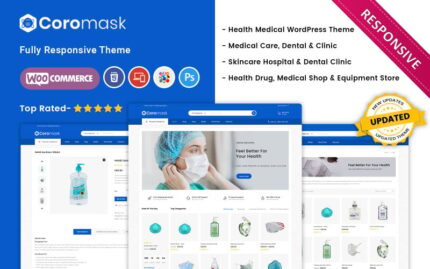 Coromask - The Premium Medical Responsive WooCommerce Theme