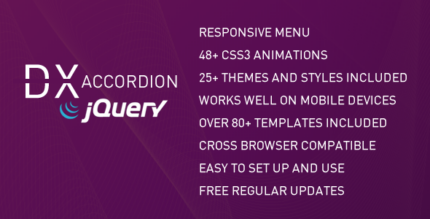 DX Accordion Menu