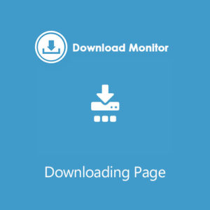 Download Monitor Downloading Page