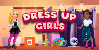 Dress Up Girls - Dress Up Game - HTML5Mobile (C3p)