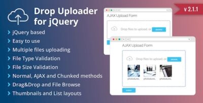 Drop Uploader - Drag&Drop Javascript File Uploader